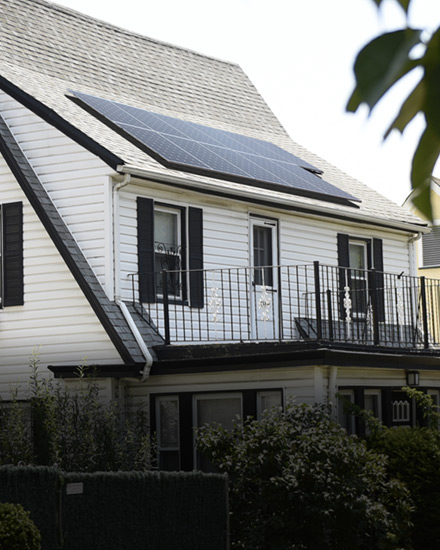 Solar Panels on residential home
