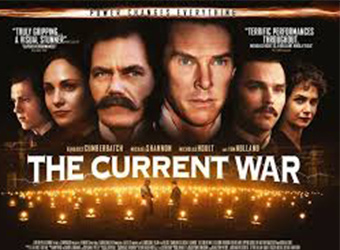 A movie poster for The Current War.